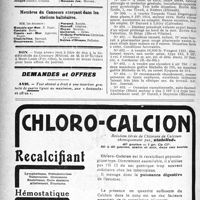 2319 - Page 2312-IV - Office de Renseignements du "Concours" / Membres du Concours exerçant dans les stations d’altitude / Membres du Concours exerçant dans les stations balnéaires / Demandes et offres