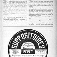 2320 - Page V-2313 - Demandes et offres / Correspondance. Quelle est la garantie pécuniaire du Sou Médical