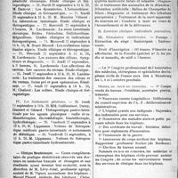 2369 - Page 2362 - Partie professionnelle. Reportage professionnel. Nouvelles et Informations. Clinique médicale de l’Hôtel-Dieu / Clinique Baudelocque