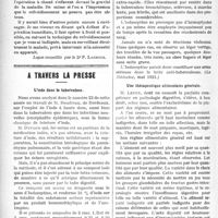 2397 - Page 2390 - Partie scientifique. Clinique chirurgicale, Faculté de médecine de Paris : M. le professeur agrégé Lardennois. Traitement de l’appendicite / A travers la presse. L’iode dans la tuberculose [(La Médecine, mai 1921)] / Une thérapeutique alimentaire générale [(Gaz. des hôp. 1921, n° 46)]