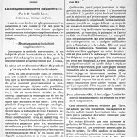 2440 - Page 2433 - Partie scientifique. La pression artérielle. Les sphygmomanomètres palpatoires, par le Dr Camille Lian