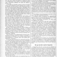 2475 - Page 2468 - Partie professionnelle. Documents officiels. Rapport sur la proposition de loi de M. Gilbert Laurent et plusieurs de ses collègues tendant à la création de l’inspection médicale dans les écoles primaires publiques et privées, par M. Thibout. Nécessité de l’inspection médicale des écoles / Sur quoi doit porter l’inspection médicale / Par qui doit être exercée l’inspection