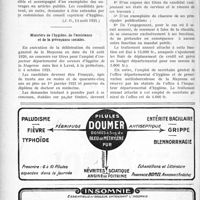 2489 - Page 2482-XXXVI - Documents officiels. A l'officiel. Décret du 19 juillet 1921 fixant les honoraires (!) d’un médecin fonctionnaire. Ministère de l’hygiène, de l’assistance et de la prévoyance sociale / Ministère de l’hygiène, de l'assistance et de la prévoyance sociale