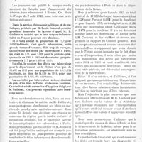 2503 - Page 2496 - Propos du jour. La prétendue régression de la tuberculose ? La valeur des statistiques actuelles [J. Noir]