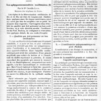 2505 - Page 2498 - Partie scientifique. La pression artérielle. Les sphygmomanomètres oscillatoires, par le Dr Camille Lian. Qualités que doit présenter un bon oscillomètre / L’oscillomètre sphygmométrique du prof. Pachon