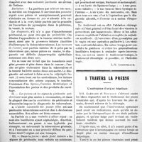 2517 - Page 2510 - Partie scientifique. Gynécologie. La tuberculose des trompes [J. -M. Archimbaud] / A travers la presse. L’entéroptose d’origine hépatique [(Paris méd. 25 juin 1921)]