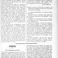 2544 - Page 2537 - Partie professionnelle. Chronique de la mutualité. Congrès de la Fédération Parisienne des sociétés de secours mutuels / Variétés. Une crémation en l'an X [Dr Vimont]