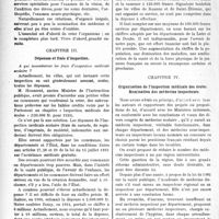 2607 - Page 2600 - Partie professionnelle. Documents officiels. Avis sur la proposition de loi de M. Gilbert Laurent et plusieurs de scs collègues, tendant à la création de l'inspection médicale dans les écoles primaires publiques et privées, par M. Gilbert Laurent. Chapitre II : Rôle des médecins inspecteurs des écoles. — Voeux émis par le 3e Congrès d’hygiène scolaire. — Assistantes d’hygiène scolaire. — Laboratoires d’hygiène / Chapitre III : Dépenses et frais d’inspection / Chapitre IV : Organisation de l’inspection médicale des écoles
