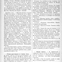 2609 - Page 2602 - Partie professionnelle. Reportage professionnel. Nouvelles et Informations. Clinique médicale de l’hôpital Cochin / Clinique gynécologique de l'hôpital Broca / Hôpital Laënnec