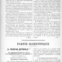 2679 - Page 2672 - Propos du jour. Grandeur et misère de nos savants / A propos de l’internat obligatoire / Partie scientifique. La pression artérielle. Les sphygmomanomètres mixtes et les sphygmomanomètres graphiques, par le Dr Camille Lian. Les sphygmomanomètres mixtes. Genèse des sphygmomanomètres mixtes