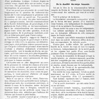 2689 - Page 2682 - Partie scientifique. Clinique chirurgicale, Hôtel-Dieu de Toulouse. M. J. P. Tourneux. Kyste de l’ovaire et grossesse / Morphologie. De la dualité du corps humain