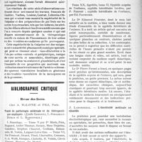 2772 - Page 2765 - Partie scientifique. Thérapeutique appliquée. Le gui, médicament hypotenseur / Bibliographie critique. Revue des livres. Traité de pathologie médicale et de thérapeutique appliquée, par Émile Sergent, L. Ribadeau-Dumas et L. Babonneix, Chez A. Maloine et Fils, Paris / L’électricité médicale en clientèle, par J. Laborderie, Chez A. Maloine et Fils, Paris