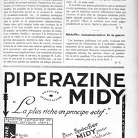 2880 - Page V-2873 - Correspondance. La prophylaxie de l’encombrement médical / Médailles commémoratives de la guerre