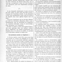 2907 - Page 2900 - Partie professionnelle. Médecine sociale. Syndicat des médecins de l’arrondissement de Saint-Malo / Les assurances sociales en Angleterre