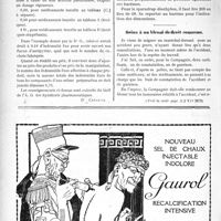 2939 - Page 2932-VIII - Correspondance. Interprétation du tarit pharmaceutique des accidents du travail / Soins à un blessé de droit commun