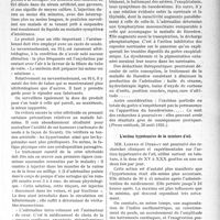 2956 - Page 2949 - Partie scientifique. A travers la presse. Traitement préventif et curatif de la crise nitritoïde [(Presse médicale, 13 août 1921)] / La maladie de Basedow et les capsules surrénales [(Presse médicale, 20 août 1921)] / L’action hypotensive de la teinture d’ail [(Progrès médical, 20 août 1921)]