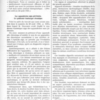 2957 - Page 2950 - Partie scientifique. A travers la presse. L’action hypotensive de la teinture d’ail [(Progrès médical, 20 août 1921)] / Les appendicites sans péritonite. Le syndrome toxémique chronique [(Presse médicale, 24 août 1921)]