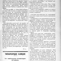 2962 - Page 2955 - Partie scientifique. Revue des sociétés savantes. Asthme d’origine équine : désensibilisation par des cuti-réactions répétées, (Soc. méd. des hôp) / Thérapeutique clinique. Les vomissements acétonémiques de l’enfance