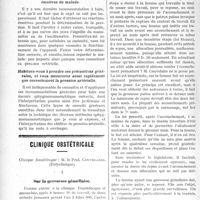 3005 - Page 2998 - Partie scientifique. La pression artérielle. Conseils généraux de technique sphygmomanométrique, par le Dr Camille Lian. Il ne faut pas faire une seule mesure, mais deux ou trois mesures successives / Enfin il faut chercher à atténuer les réactions émotives du malade / Habituez-vous à prendre ces précautions générales, et vous mesurerez aussi rapidement que correctement la pression artérielle / Clinique obstétricale, Clinique Baudelocque : M. le Prof. Couvelaire. Sur la grossesse gémellaire