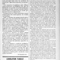 3026 - Page 3019 - Partie professionnelle. Chronique hospitalière. A Strasbourg : le 2e Congrès des médecins et chirurgiens des hôpitaux / Législation fiscale. A propos de l'impôt sur les bénéfices de guerre