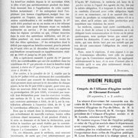 3027 - Page 3020 - Partie professionnelle. Législation fiscale. A propos de l'impôt sur les bénéfices de guerre / Hygiène publique. Congrès de l’Alliance d’hygiène sociale de Clermont-Ferrand, (30 septembre, 1 et 2 octobre)