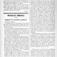3031 - Page 3024 - Partie professionnelle. Hygiène publique. Congrès de l’Alliance d’hygiène sociale de Clermont-Ferrand, (30 septembre, 1 et 2 octobre) / Mutualité familiale. Rapport du secrétaire général