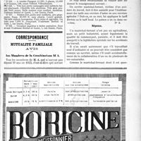 3064 - Page V-3057 - Demandes et offres / Correspondance. Mutualité familiale. Aux Membres de la Combinaison M A / Assujettissement à la loi sur les accidents du travail