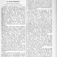 3140 - Page 3133 - Partie scientifique. Séméiologie clinique. Le drame abdominal, par M. J. -P. Tourneux