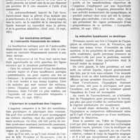 3156 - Page 3149 - Partie scientifique. A travers la presse. Diagnostic et traitement des épanchements pleuraux [(Bull. méd. 10 sept. 1921)] / Les localisations aortiques de l’endocardite rhumatismale des enfants [(Presse méd, 14 sept. 1921)] / L’hypertonie du sympathique dans l’angoisse [(Languedoc médical, 10 sept. 1921)] / La médication hypophysaire en obstétrique [(Revue méd. de l’Est 15 sept. 1921)]