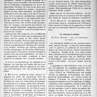 3158 - Page 3151 - Partie scientifique. Revue des sociétés savantes. Les otites du nourrisson : leur rôle dans l’athrepsie et les diarrhées infantiles, (Soc. médicale des. hôp) / La chirurgie du diabète, (Soc. des chirurgiens de Paris)