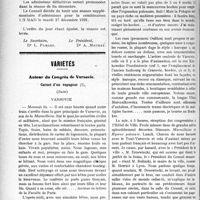 3179 - Page 3172 - Partie professionnelle. Mutualité familiale. Réunion du Conseil d’Administration, 27 septembre 1921 / Variétés. Autour du Congrès de Varsovie. Carnet d’un voyageur, (Suite)