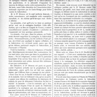 3213 - Page 3206 - Partie scientifique. Phtisiologie. La contagion de la tuberculose. La prophylaxie / Autre son de cloche