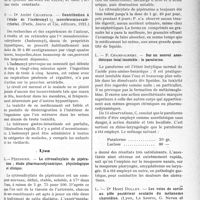 3234 - Page 3227 - Partie scientifique. Bibliographie critique. Revue des Thèses. Paris. Etude physiologique et clinique du di-éthyl-iso-valériamide, par Dr Emile Durand, (Paris, Vigot frères, éditeurs, 1921) / Contribution à l’étude de l'isobromyl (monobromisovalérylurée), par Dr André Champion, (Paris, Jouve et Cie, éditeurs, 1921) / Lyon. Le citrosalicylate de pipérazine ; étude pharmacodynamique, physiologique et clinique, par Pélissier / Sur un nouvel anesthésique local insoluble : le paraforme, par P. Champalbert