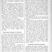 3296 - Page 3289 - Partie scientifique. A travers la presse. Les troubles neuro-psychopathiques de la ménopause [(La pratique médicale franç. sept. 1921)] / Forme localisée cardiaque de l’éberthémie [(Paris. méd. 24 sept. 1921)] / Le gaïacol et ses dérivés dans le traitement de la tuberculose pulmonaire [(Paris. méd. 24 sept. 1921)] / Le pronostic de l’asystolie auriculaire [(Journ. Des prat. 24 sept. 1921)]