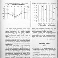 3303 - Page 3296 - Partie scientifique. Bibliographie. Une grande station climatique française d’altitude, Baudelot, Paris, imprimeur / Revue des Thèses. Paris. La stricturotomie et de l’emploi des grosses sondes dans le traitement des affections des voies lacrymales, par Dr A. Dugast (Jouve et Cie, édit. Paris)