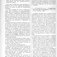 3377 - Page 3370 - Partie scientifique. Bibliographie critique / Revue des Thèses. Paris. De l’hypertonie du pneumogastrique dans l’asthme, par Dr Paul-Réné Ferrand, Paris (VIe), 1921) / L’inégalité pupillaire pure chez les syphilitiques, par Dr Maurice Boucaud (Paris, Jouve et Cie, éditeurs, 1921)