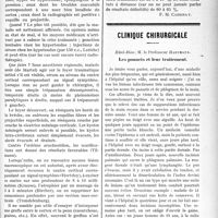 3488 - Page 3485 - Partie scientifique. Les documents du praticien. Epilepsie traumatique / Clinique chirurgicale, Hôtel-Dieu : M. le Professeur Hartmann. Les panaris et leur traitement