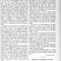 3506 - Page 3505 - Partie professionnelle. La vie syndicale et professionnelle. Dans quelles conditions les masseurs peuvent-ils exercer leur art ? [Dr Paul Boudin] / Syndical des médecins de la Seine, (4 décembre 1921). Question de l’assurance-maladie