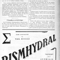 0006 - Page VII-7 - Correspondance. La protection du personnel médical hospitalier contre les risques qu’il court à l’hôpital / L’hypophyse en obstétrique