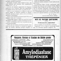 0007 - Page 8-VIII - Correspondance. L’hypophyse en obstétrique / Note de pratique quotidienne. Traitement des palpitations