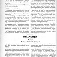 0015 - Page 20 - Partie scientifique. Travaux originaux. Traitement du phimosis. Circoncision ou phimosiectomie ?, par A. Mouchet et Guillermin / Thérapeutique. Asthme / Traitement étiopathogénique