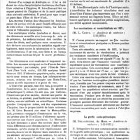 0024 - Page 35 - Partie scientifique. L’actualité scientifique. Les Sociétés Savantes. Paris. L’hygiène aux Etats-Unis d’Amérique, (Académie de médecine ; 5-12-1922) / Les vaccinations et revaccinations en 1921, (Académie de médecine ; 5-12-1922) / La greffe ostéo-périostique, (Académie de médecine ; 5-12-1922)