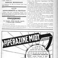 0056 - Page V-85 - Demandes et offres / Correspondance. Les buveurs d’eau sont-ils exposés à l’hémorragie cérébrale ?