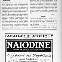 0116 - Page IX-177 - Correspondance. Le blessé du travail peut changer de médecin / Accidents du travail. Le débiteur des honoraires est le patron; et non la compagnie d’assurances