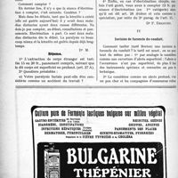 0151 - Page 240-XL - Correspondance. Application du Tarif Breton. Pansement de la cornée. Électrisation / Incision de furoncle du conduit