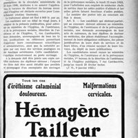 0156 - Page XLV-245 - Documents officiels. A l'officiel. Réponses des ministres aux questions des parlementaires. Vacance de direction de Bureau d’hygiène / Arrêté du 8 janvier 1923 ouvrant un concours pour des emplois de médecins des asiles d’aliénés