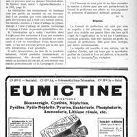 0162 - Page VII-255 - Correspondance. Maladies professionnelles / Action devant le Conseil de Préfecture