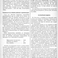 0177 - Page 276 - Partie scientifique. L’Actualité Scientifique. La Presse. Le diagnostic de l'appendicite chronique [(Gaz. des hôp, 25 novembre 1922)] / Traitement de la kératite ulcéreuse à pneumocoques [(Presse méd, 22 novembre 1922)] / La transfusion sanguine [(Gaz. des hôp, 23 novembre 1922)]