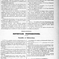 0200 - Page 315 - Partie professionnelle. Comptes rendus, documents, pièces officielles…. La vie syndicale. Syndicat des Deux-Sèvres. Groupement médical de la région" Charentes et Poitou" / Reportage professionnel. Nouvelles et Informations. C. T. I