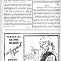 0217 - Page 338-X - Correspondance. Les voitures de remplacement des médecins / Libre choix du radiographe